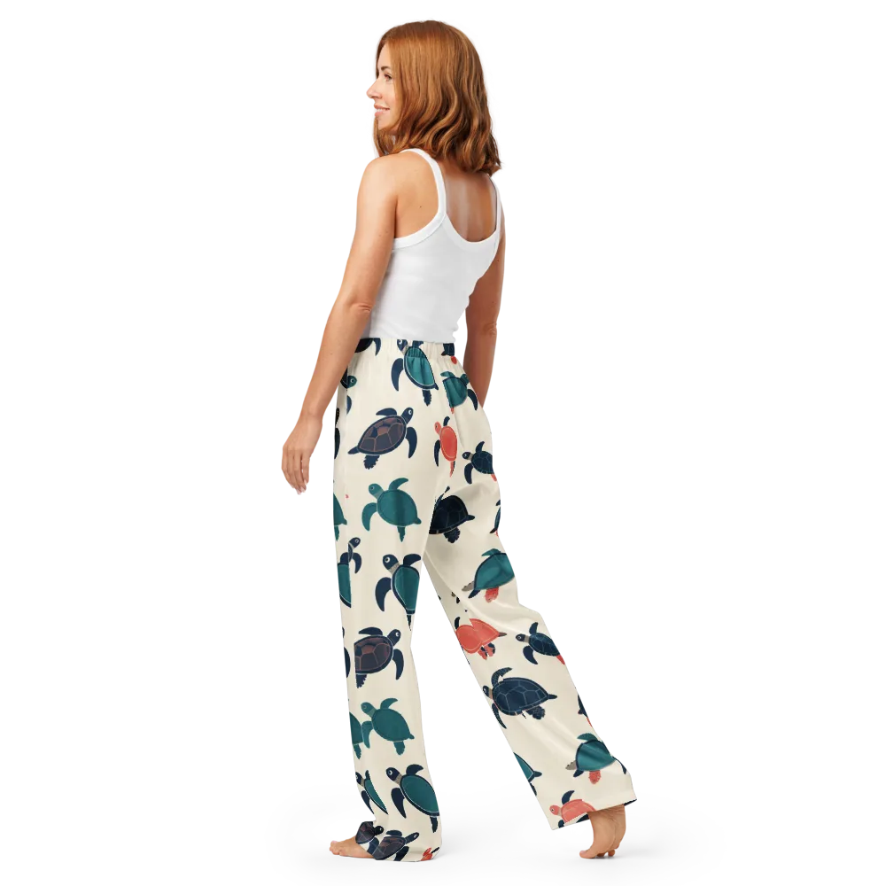 Afloat Assembly on Women's Pajama Pants — Back