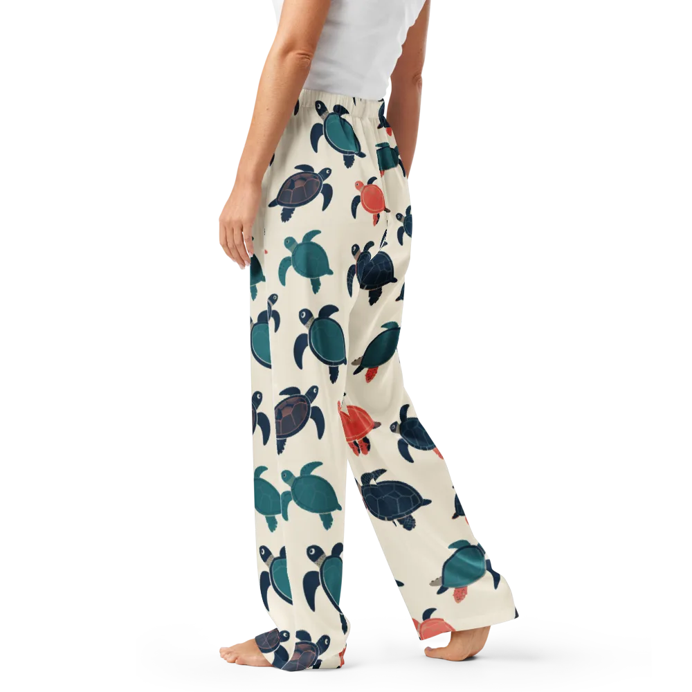 Afloat Assembly on Women's Pajama Pants — Left