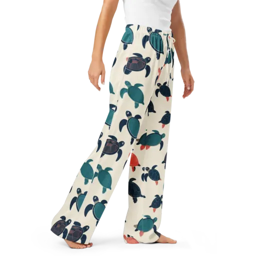 Afloat Assembly on a Women's Pajama Pants