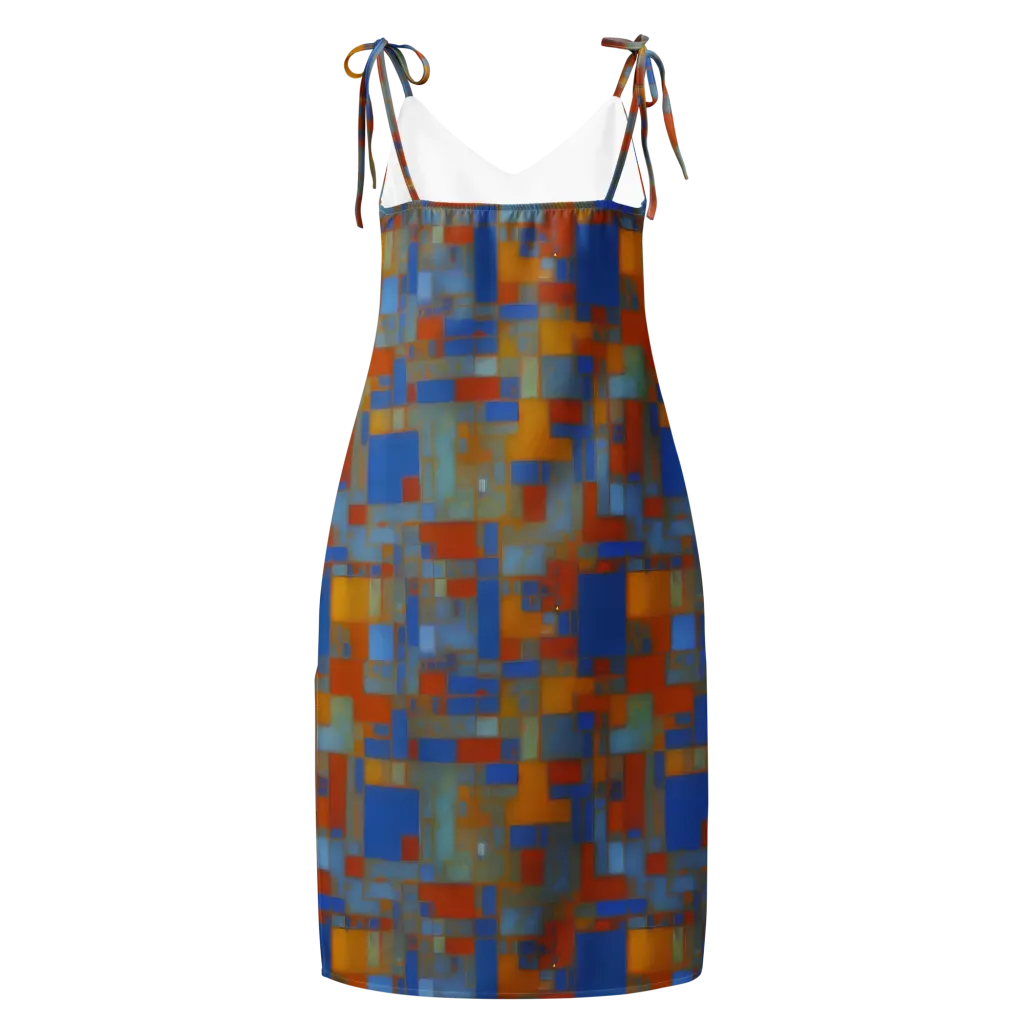 Modernist Current on Slip Dress — Back
