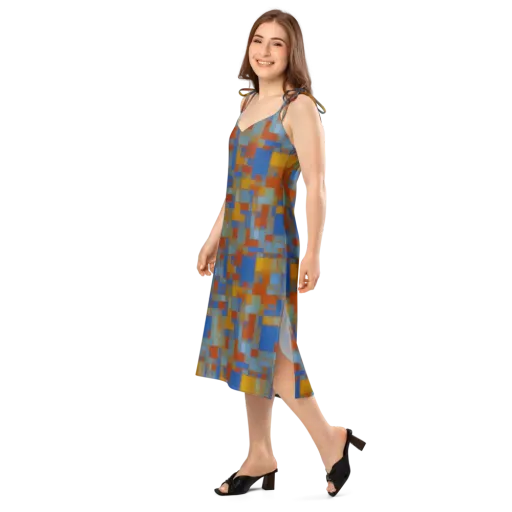 Modernist Current on a Slip Dress