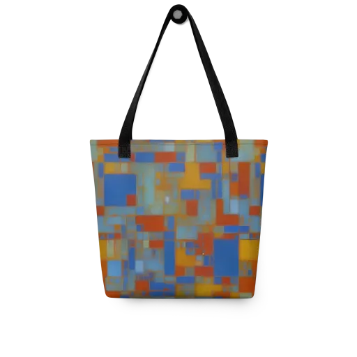 Modernist Current on a Tote Bag