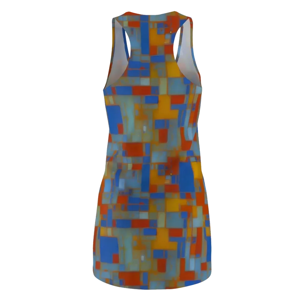 Modernist Current on Racerback Dress — Back