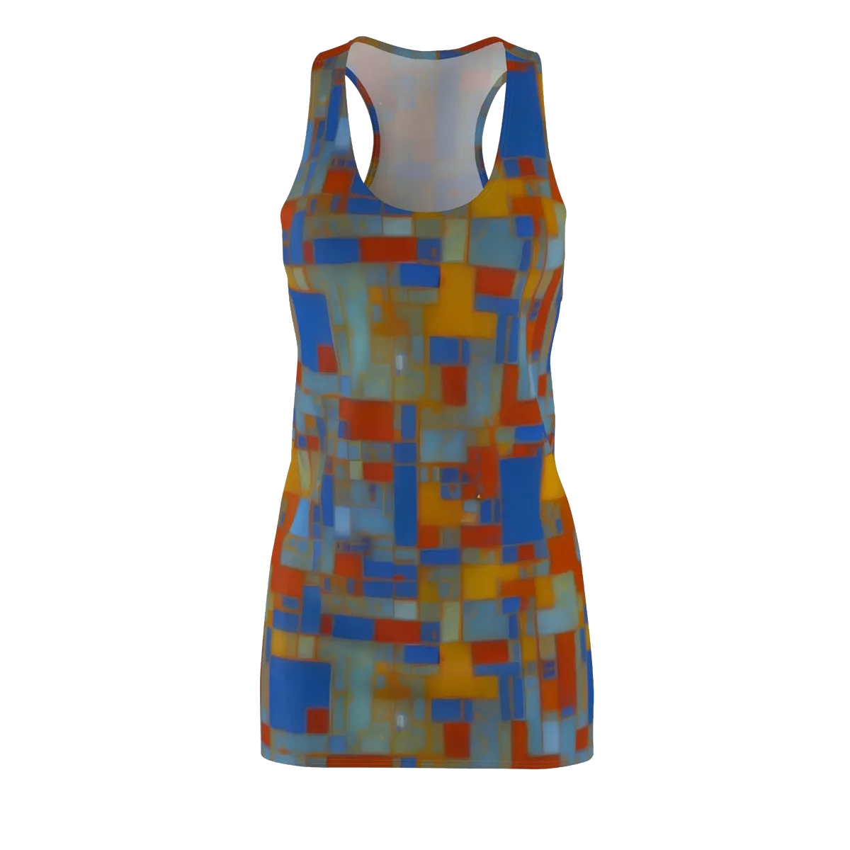 Modernist Current on Racerback Dress — Front