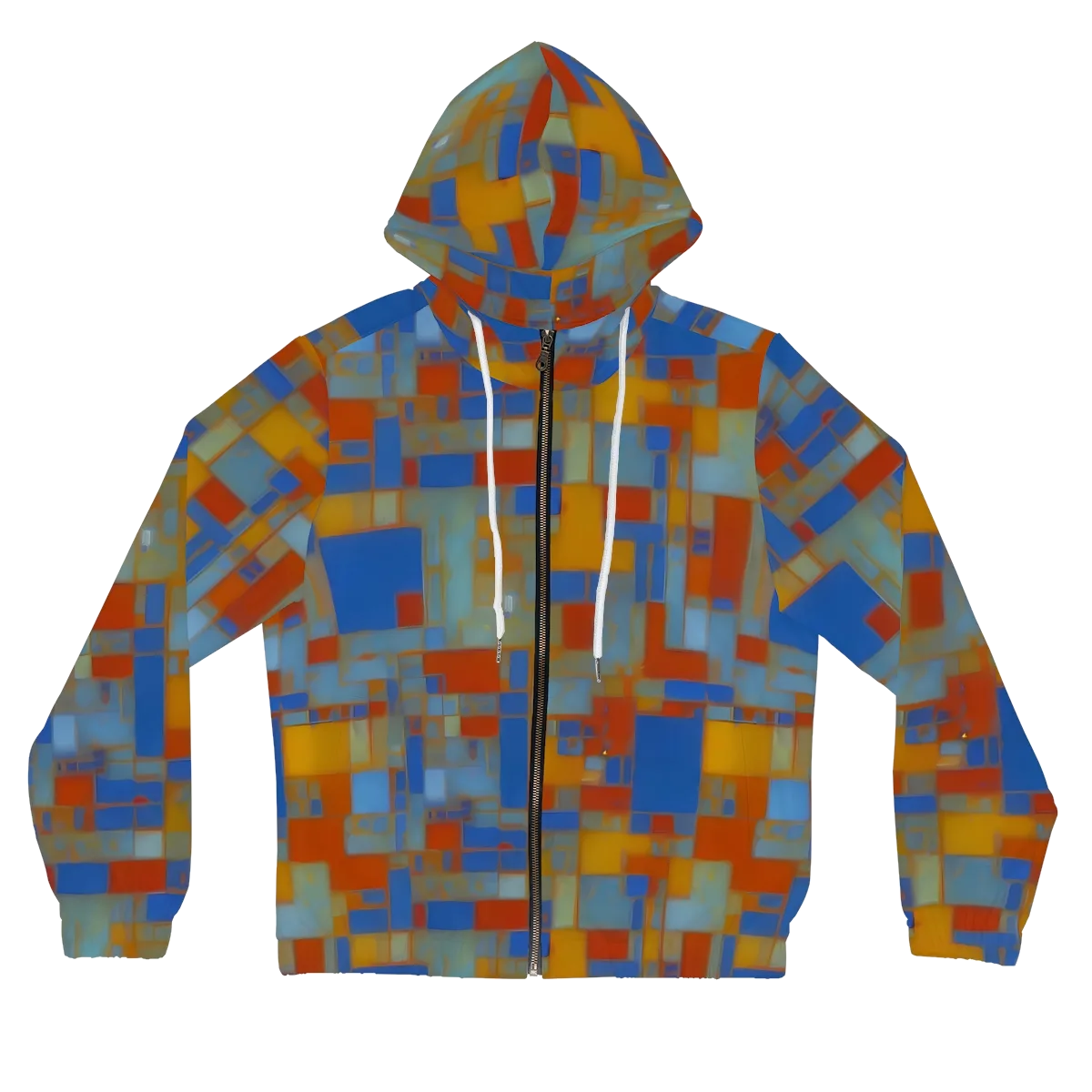 Modernist Current on Women's Full-Zip Hoodie — Front