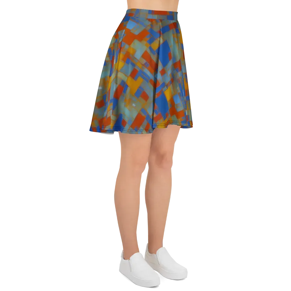 Modernist Current on Skater Skirt — Right