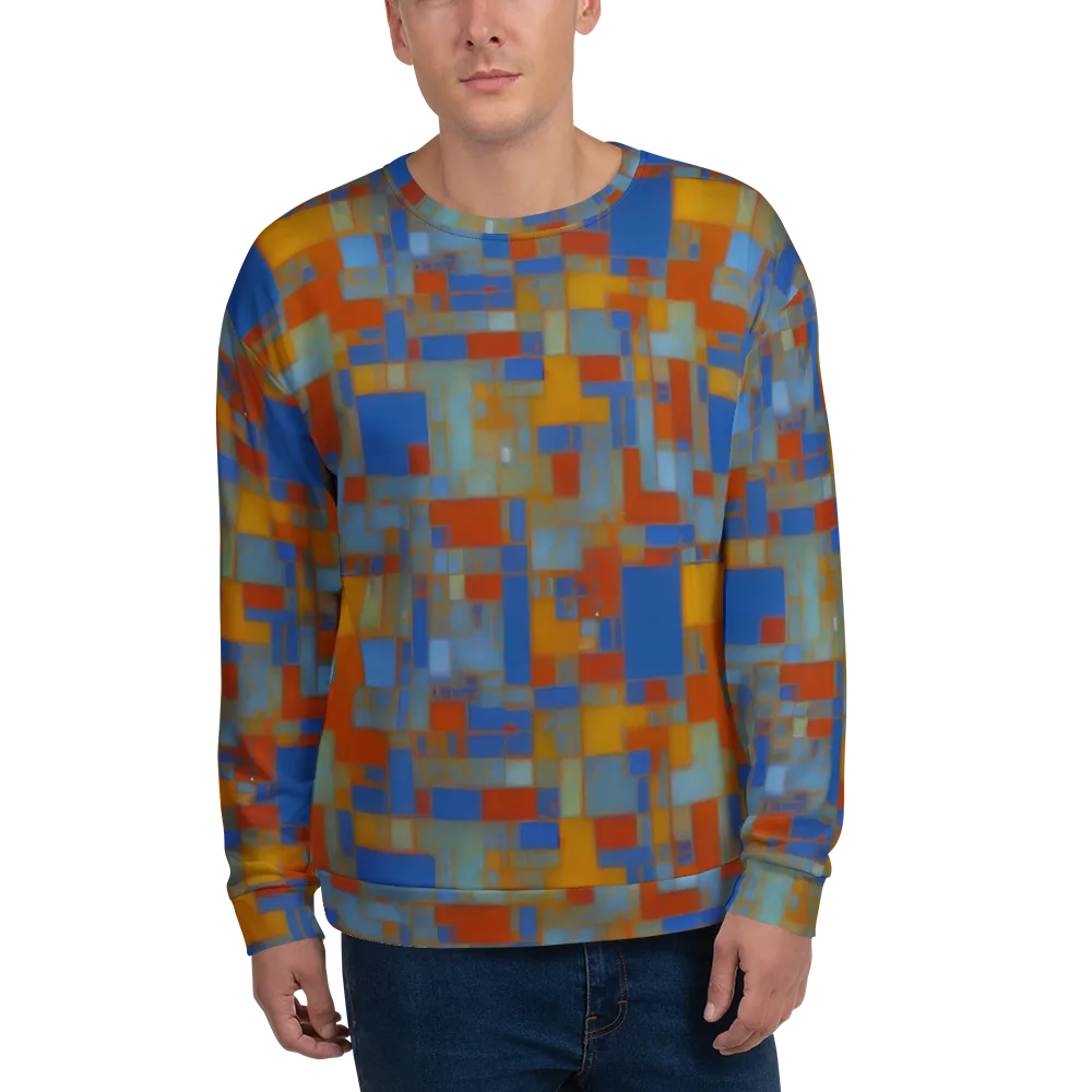 Modernist Current on Sweatshirt — Front