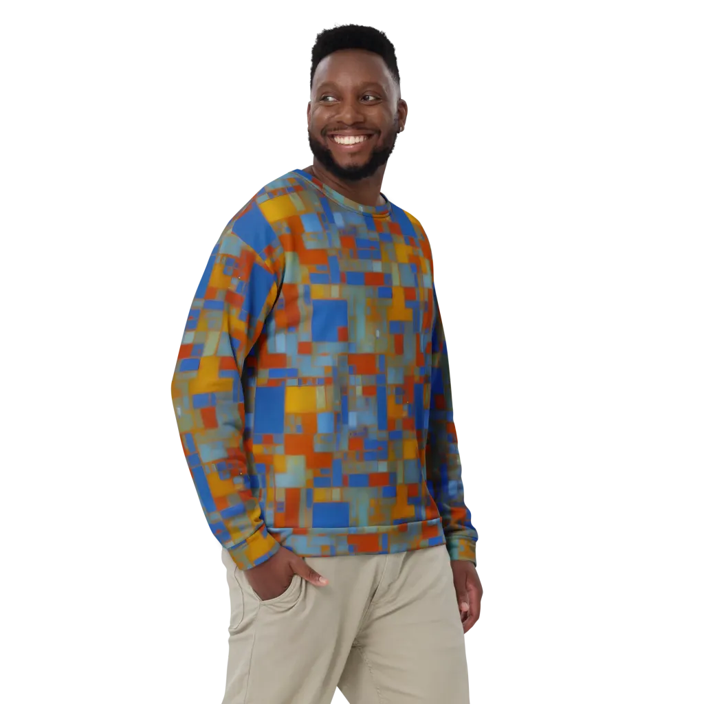 Modernist Current on Sweatshirt — Front