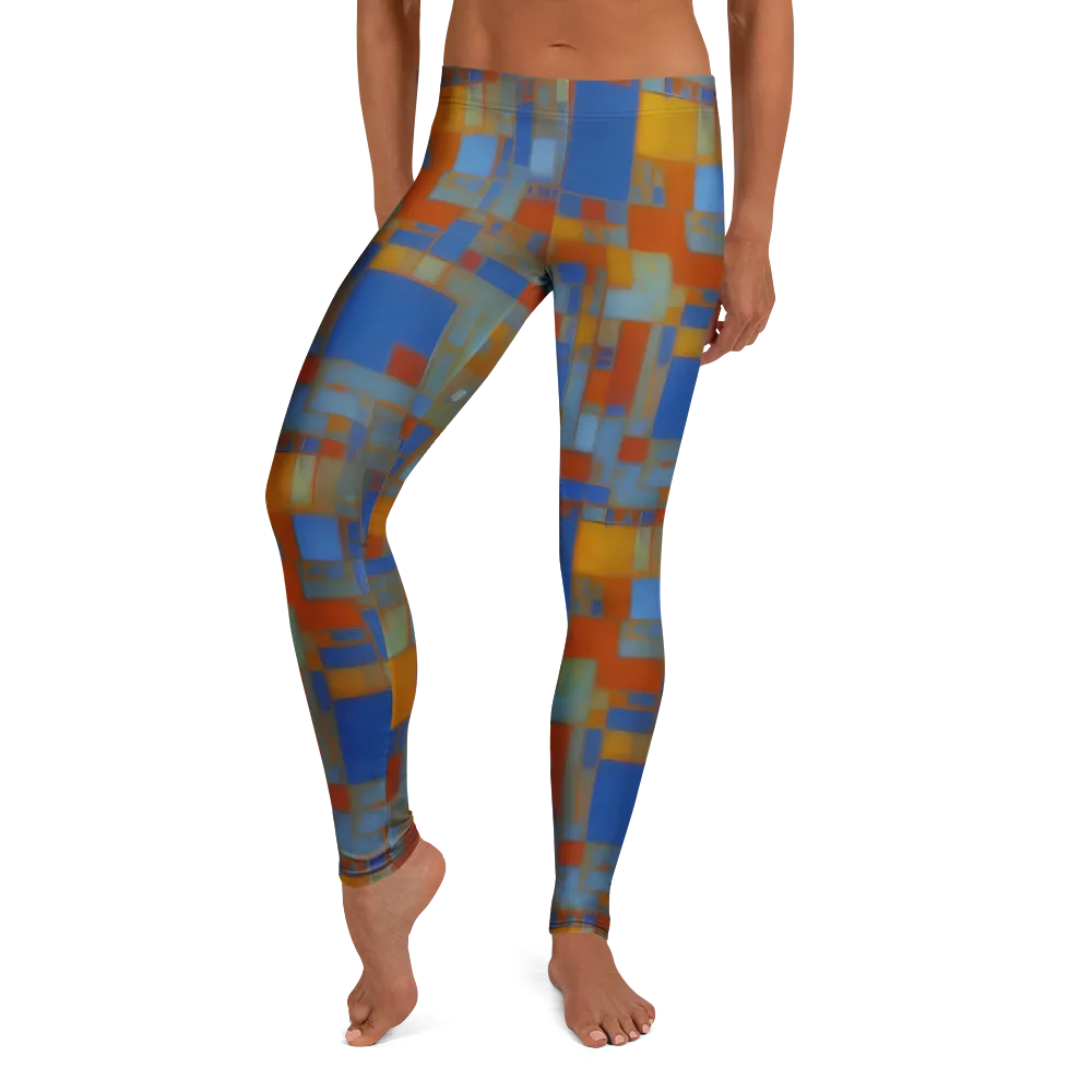 Modernist Current on Leggings — Front