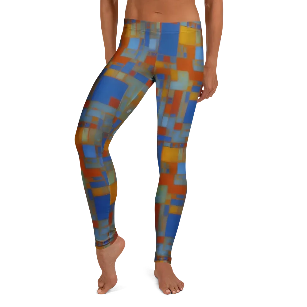 Modernist Current on Leggings — Front
