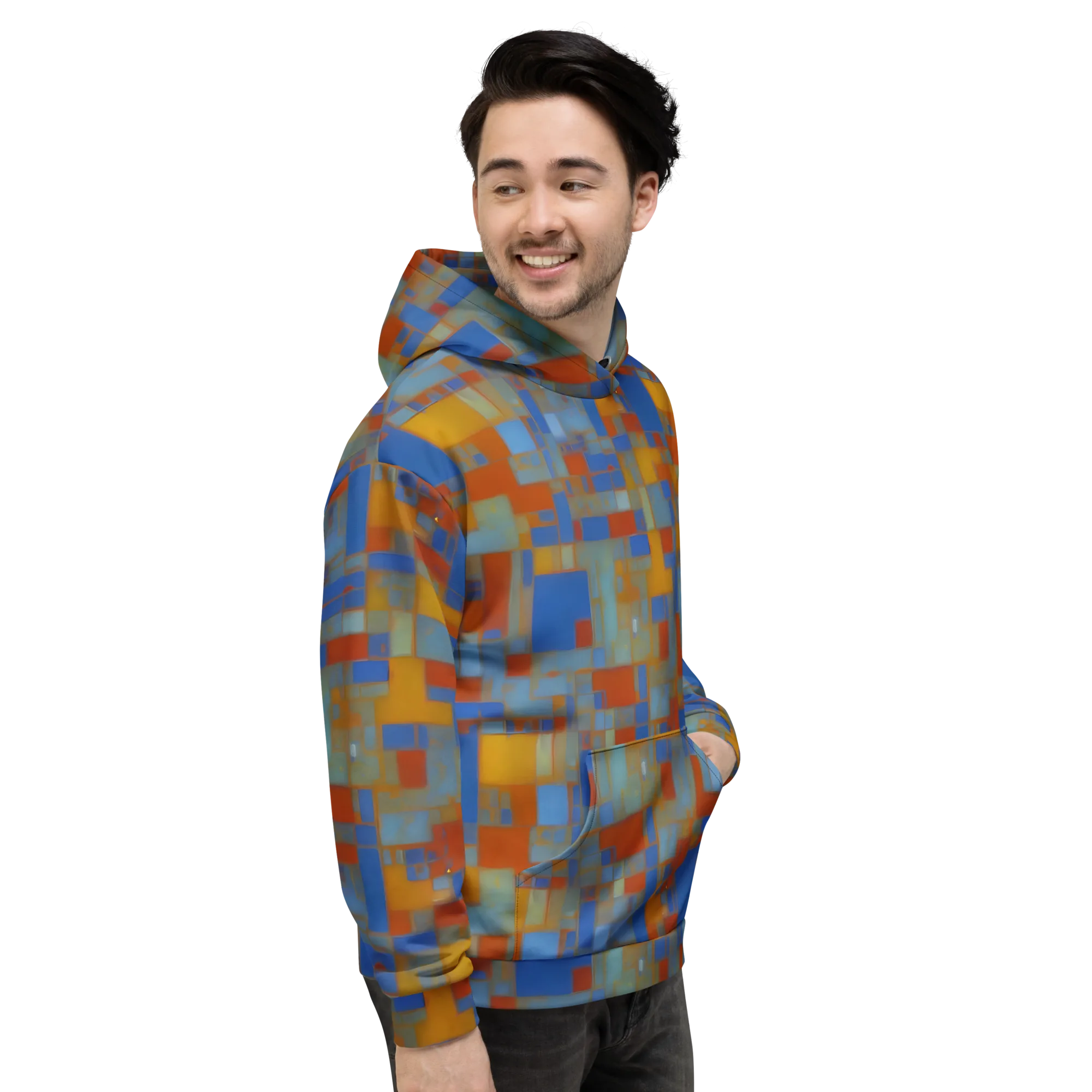 Modernist Current on Hoodie — Right
