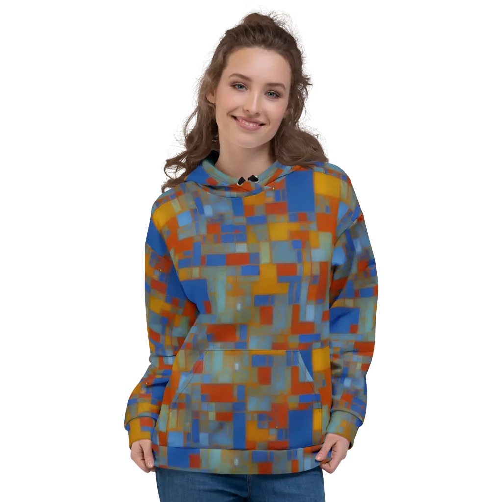 Modernist Current on Hoodie — Front