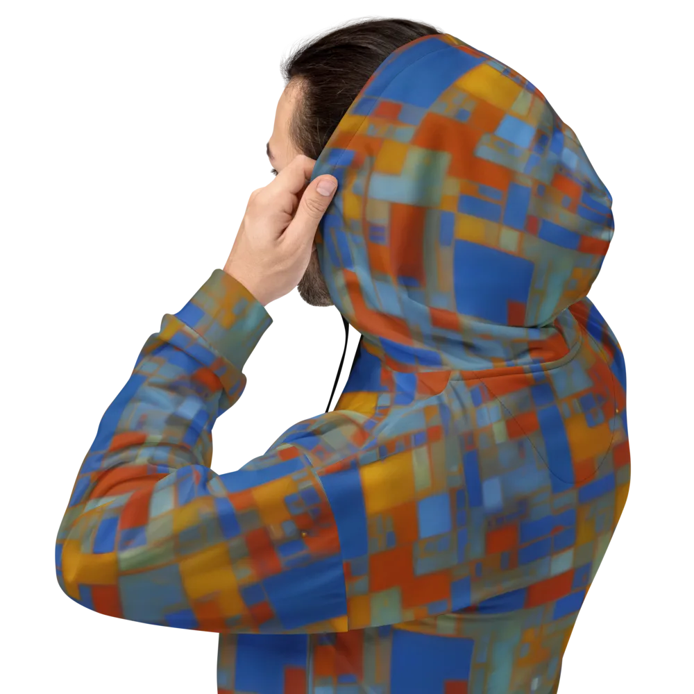 Modernist Current on Hoodie — Back