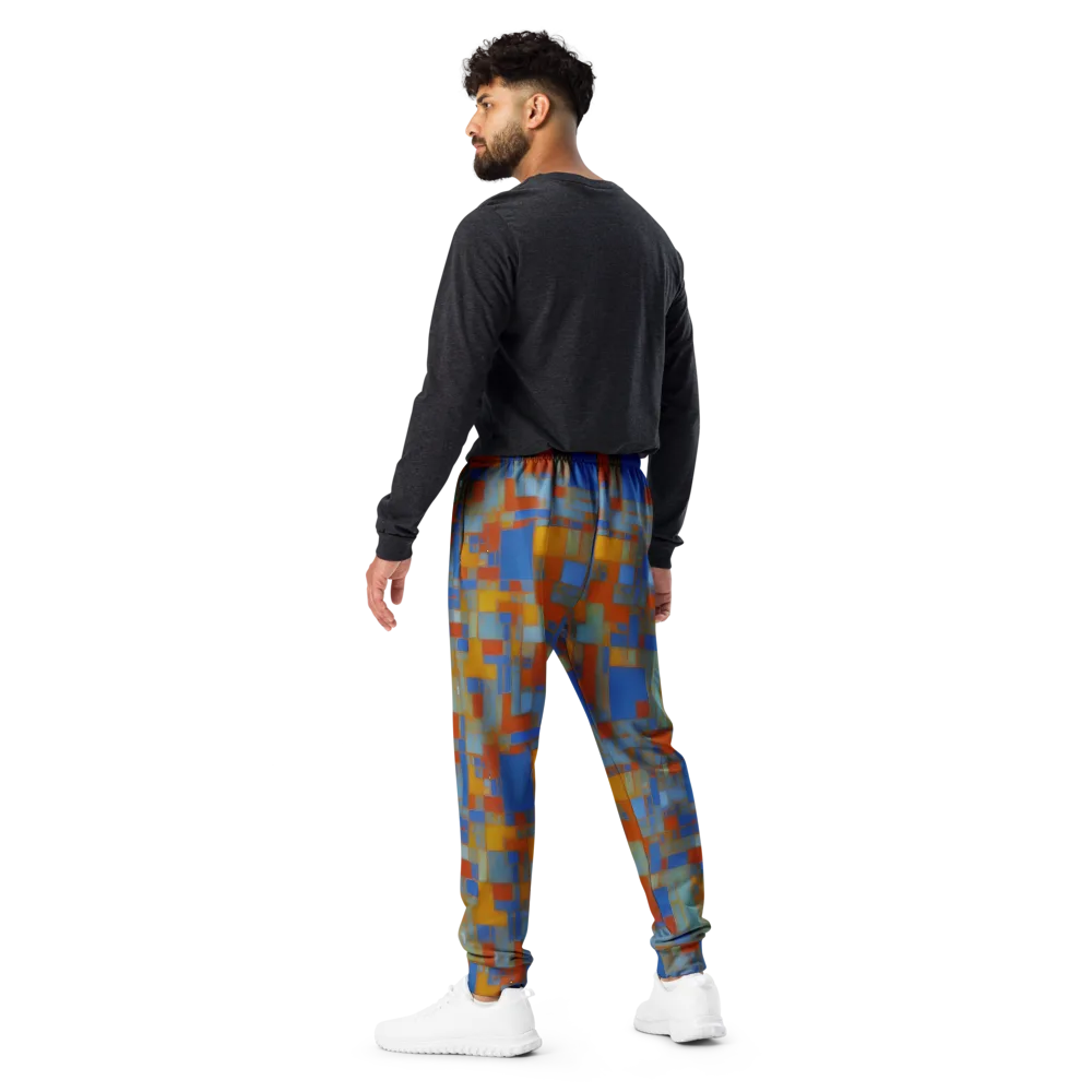 Modernist Current on Men's Joggers — Back
