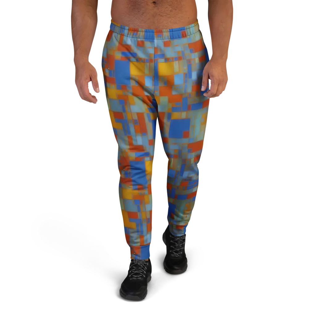 Modernist Current on Men's Joggers — Front