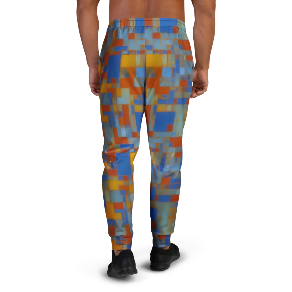 Modernist Current on Men's Joggers — Back