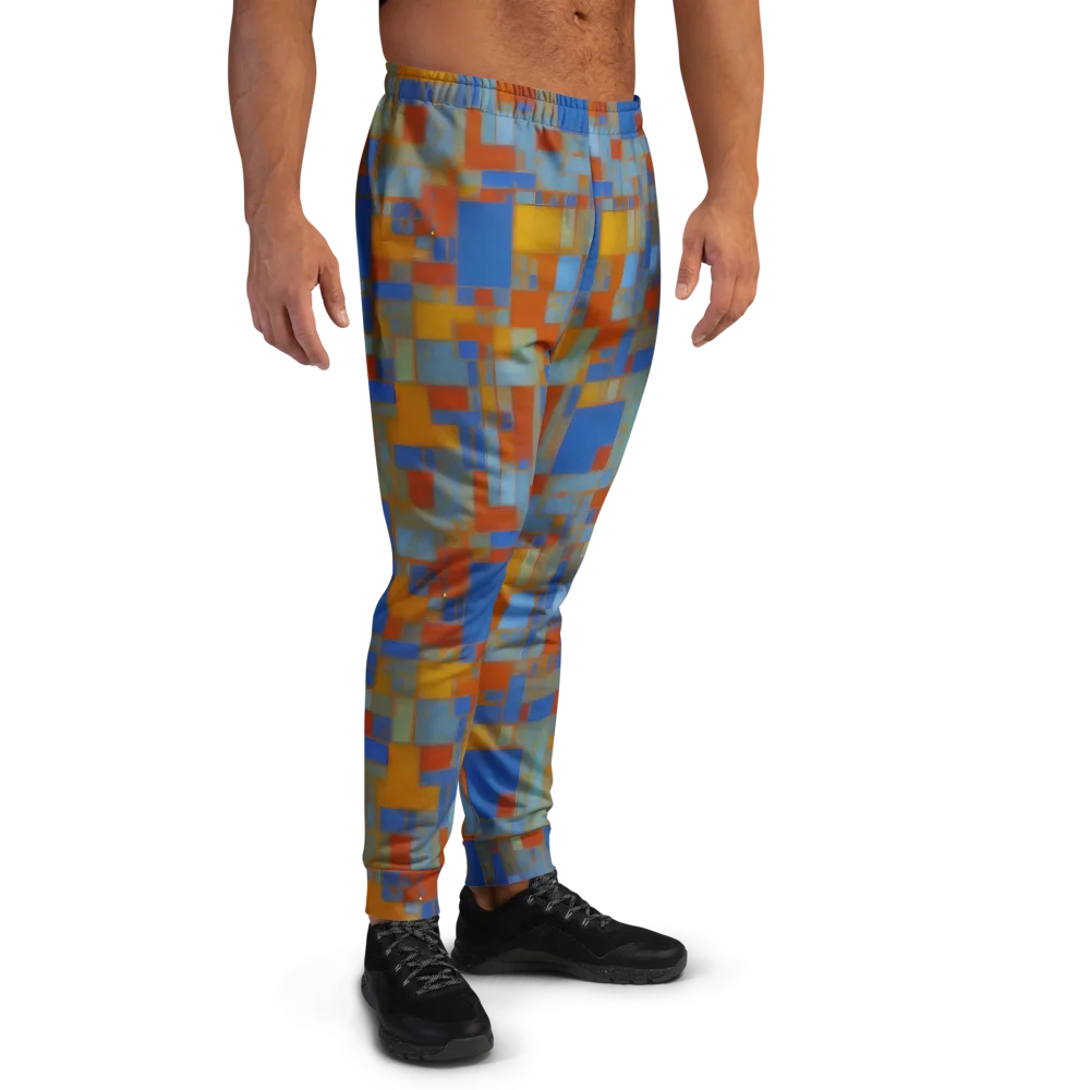 Modernist Current on Men's Joggers — Right