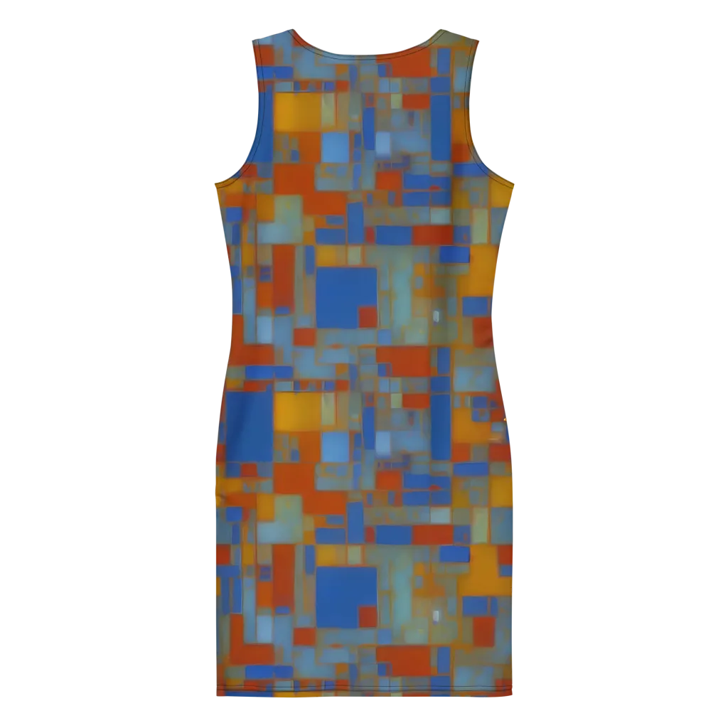 Modernist Current on Bodycon Dress — Back