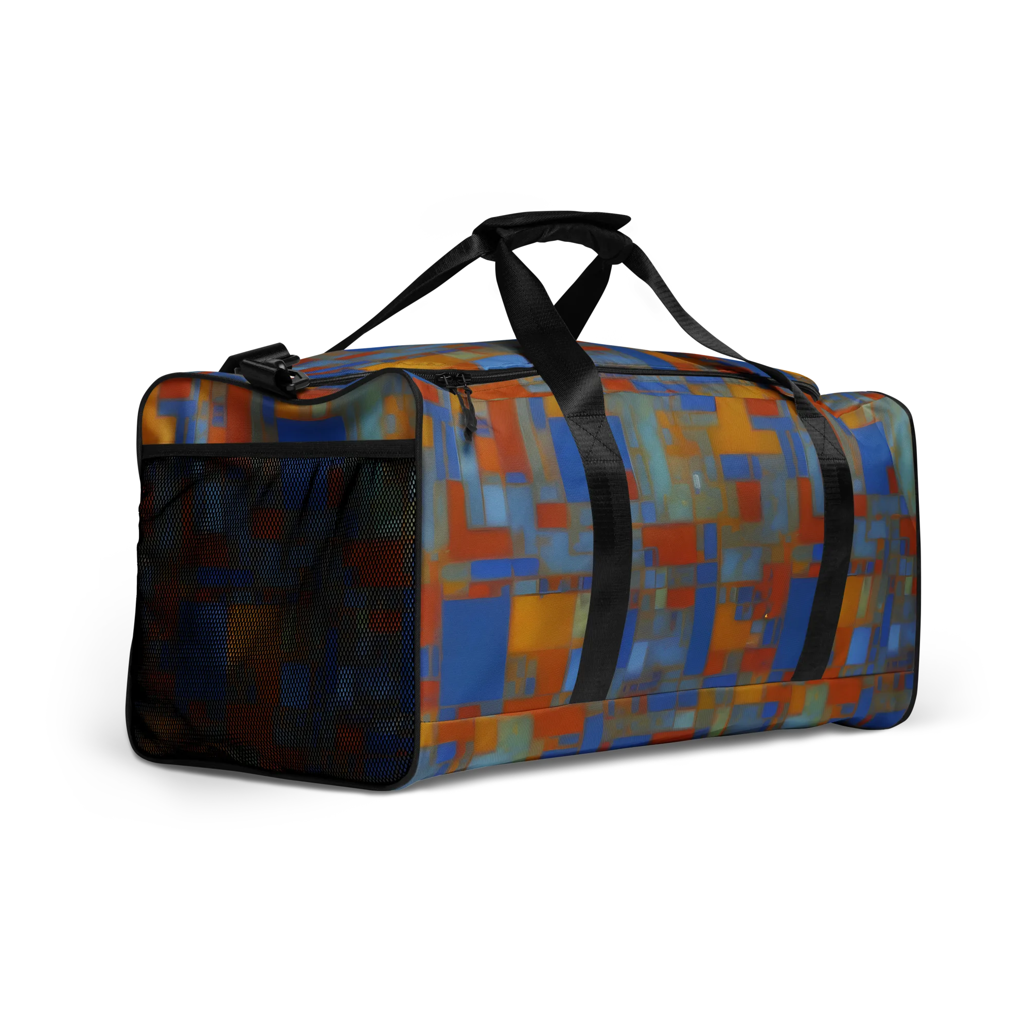 Modernist Current on Duffle Bag — Right Front
