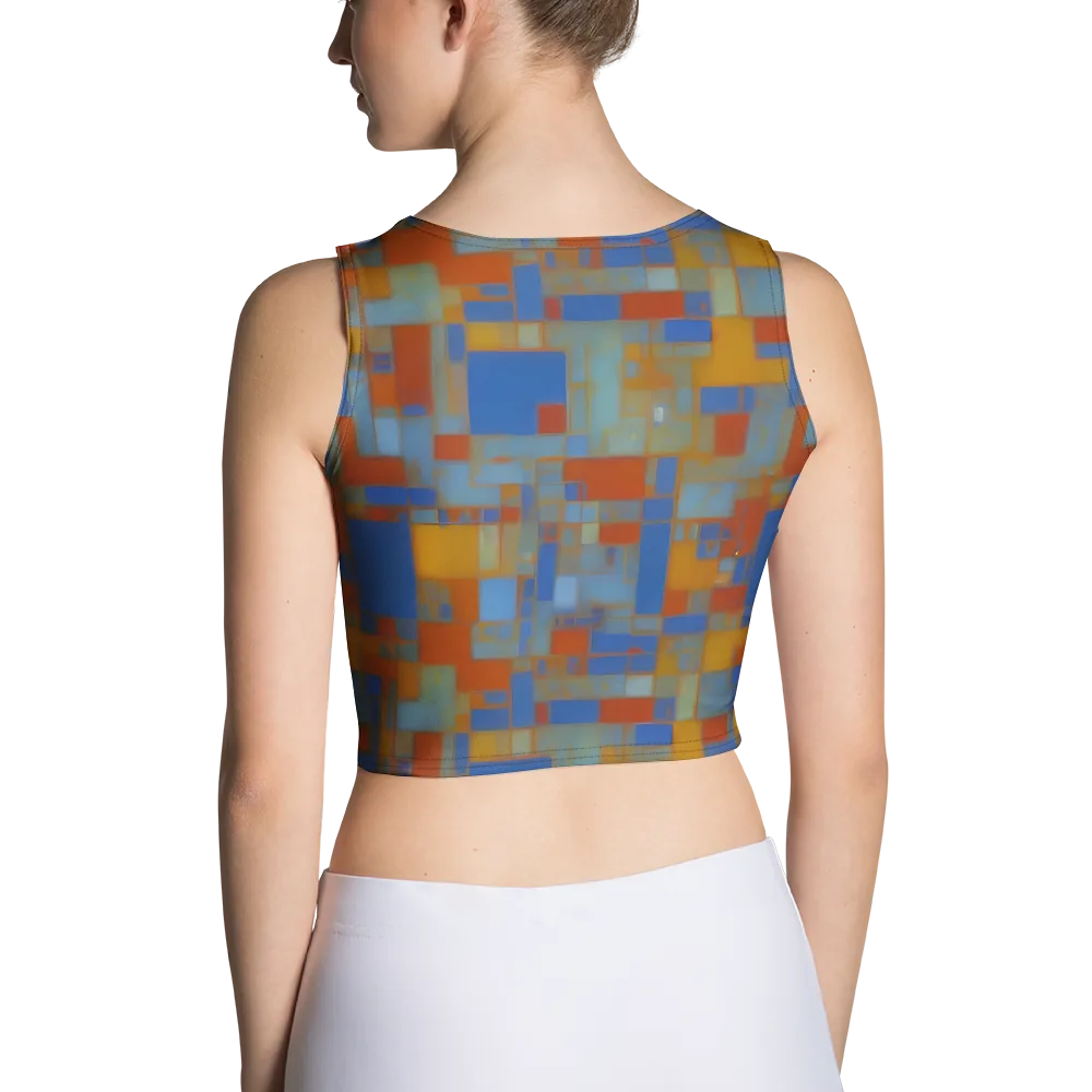Modernist Current on Crop Top — Back