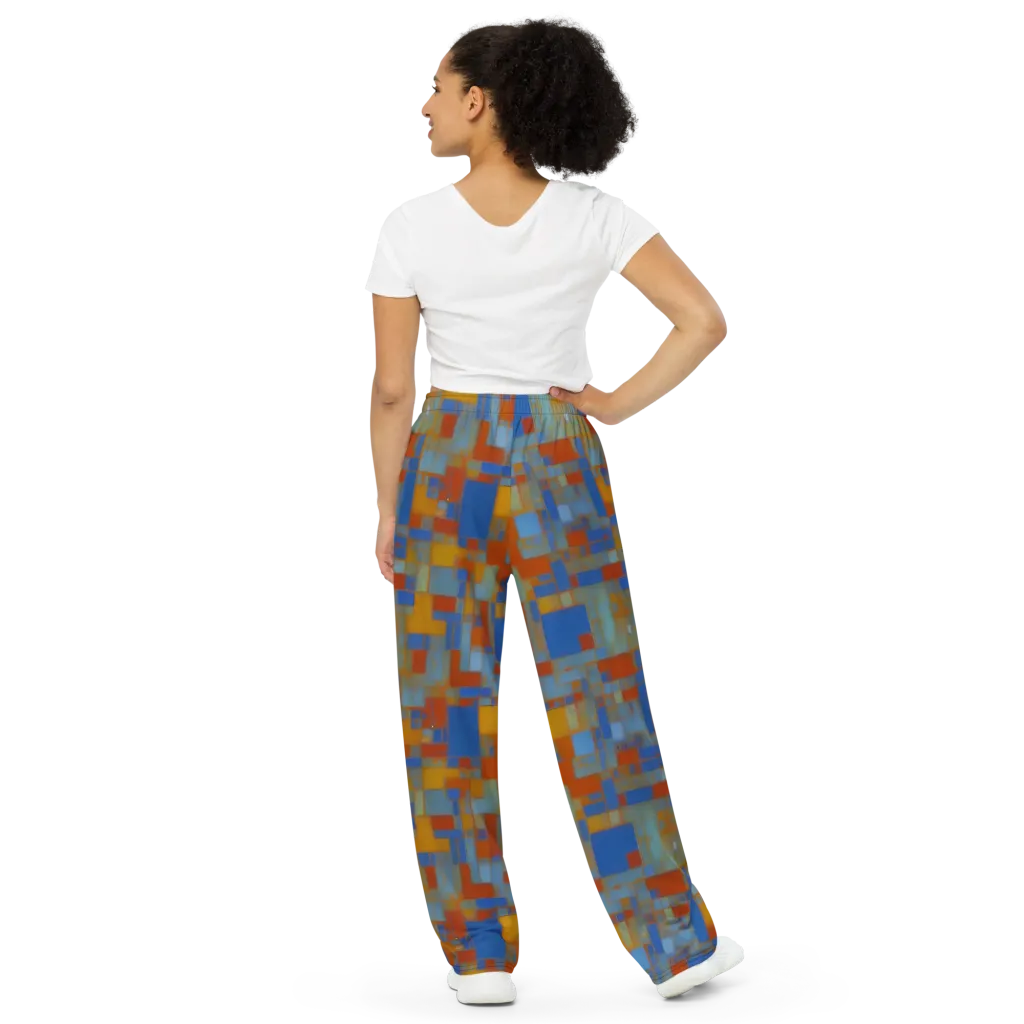 Modernist Current on Wide-Leg Pants — Back