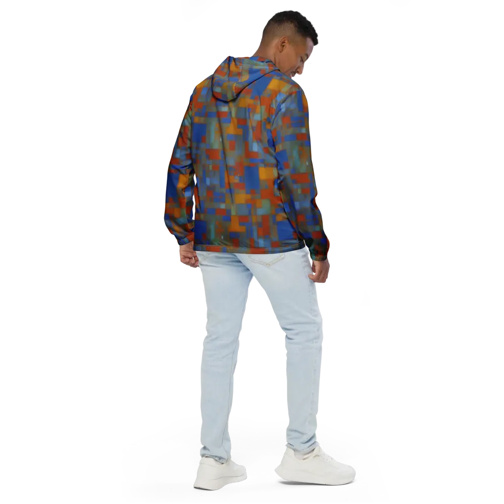 Modernist Current on Men's Windbreaker — Back