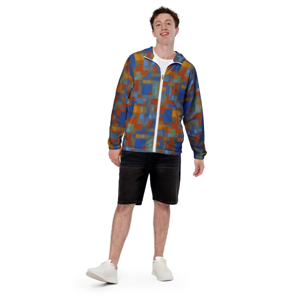 Modernist Current on Men's Windbreaker — Front