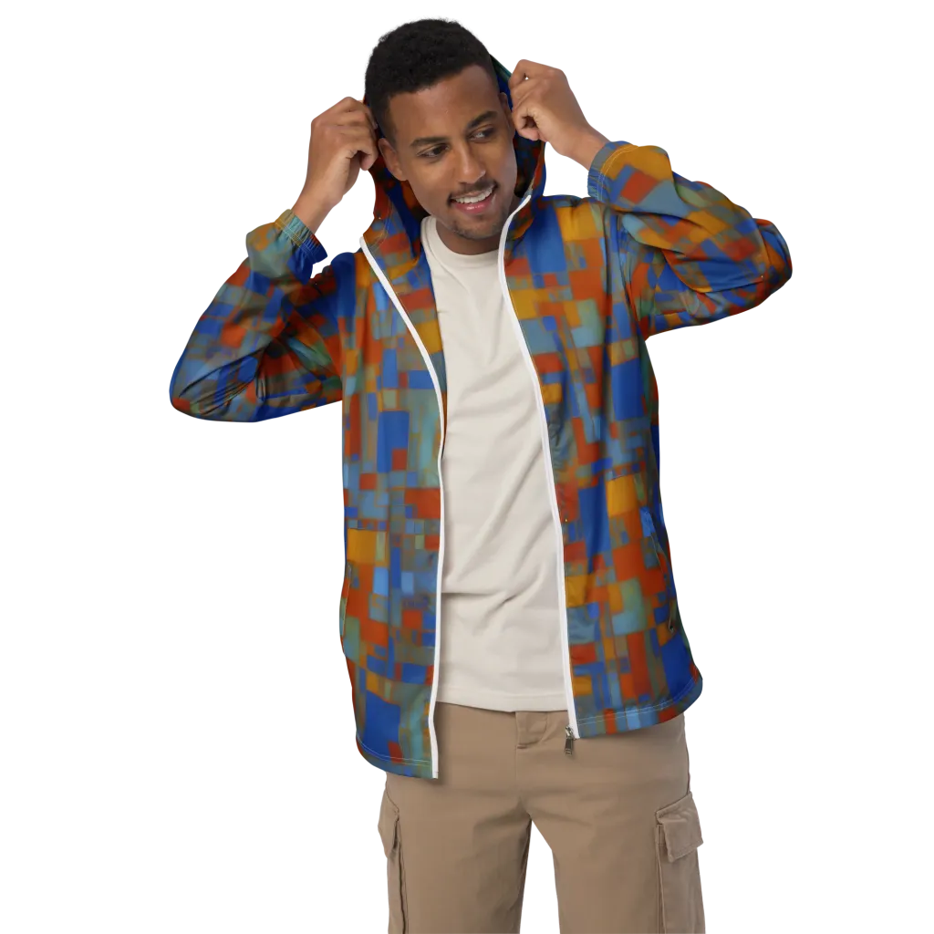 Modernist Current on Men's Windbreaker — Front