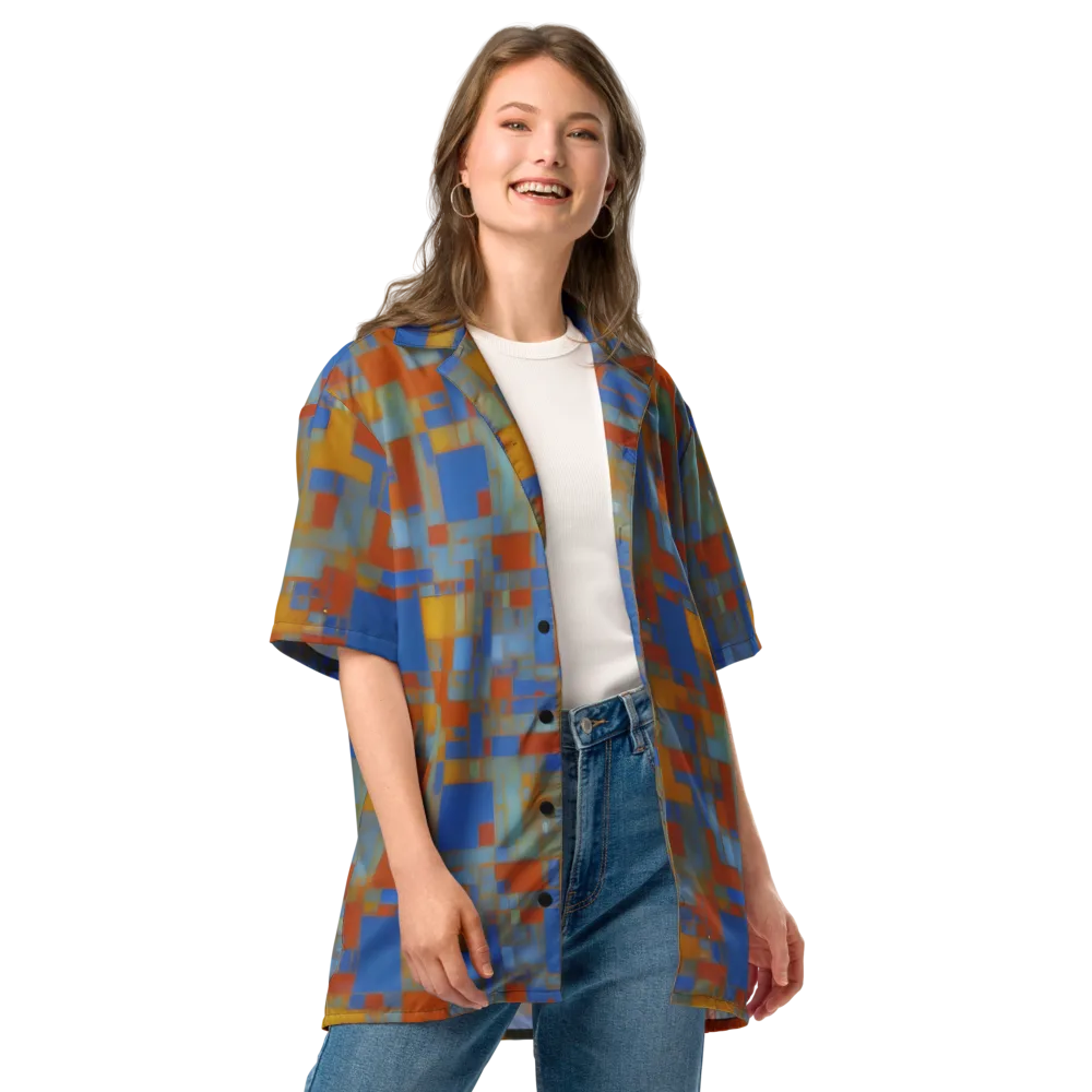 Modernist Current on Button Shirt — Front