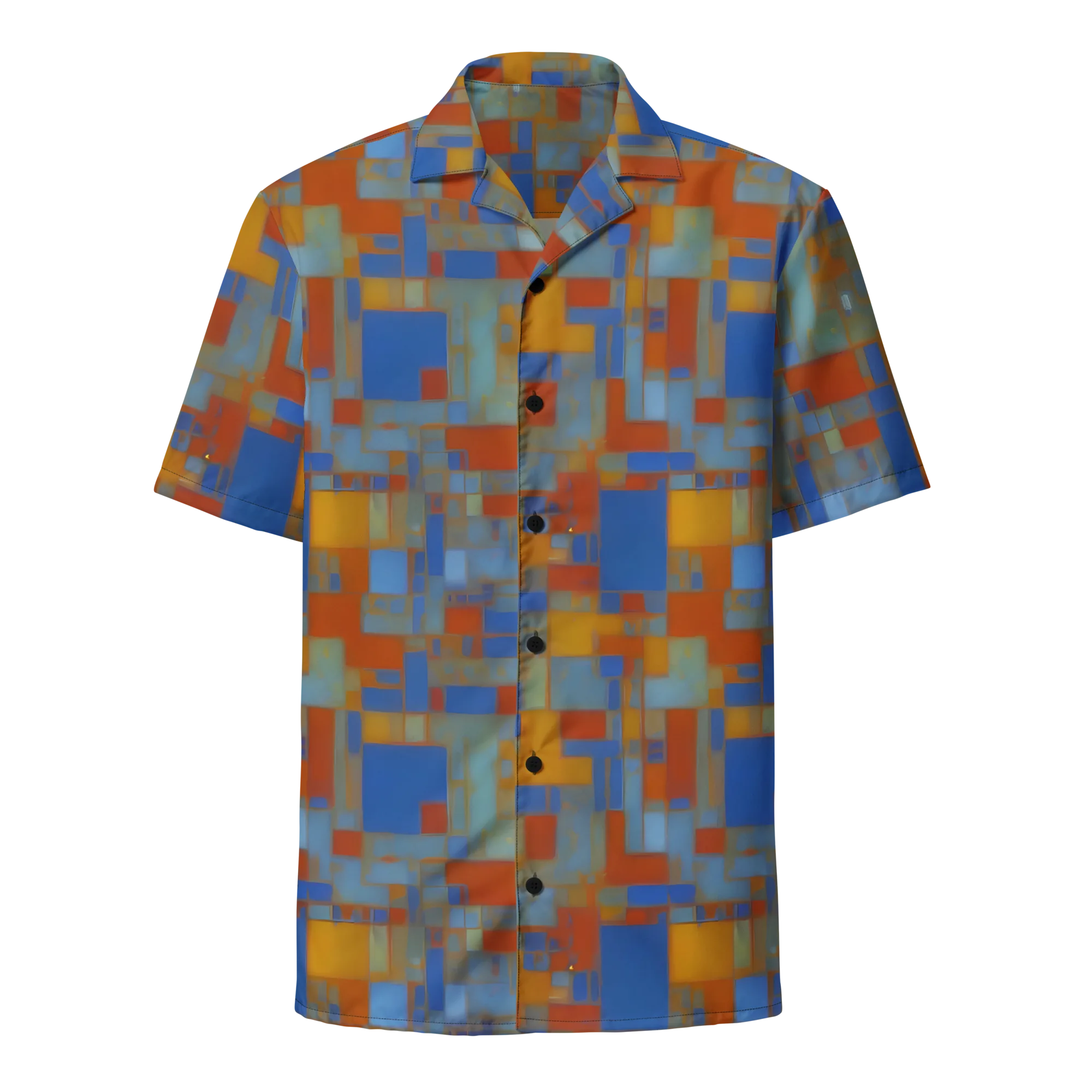 Modernist Current on Button Shirt — Front