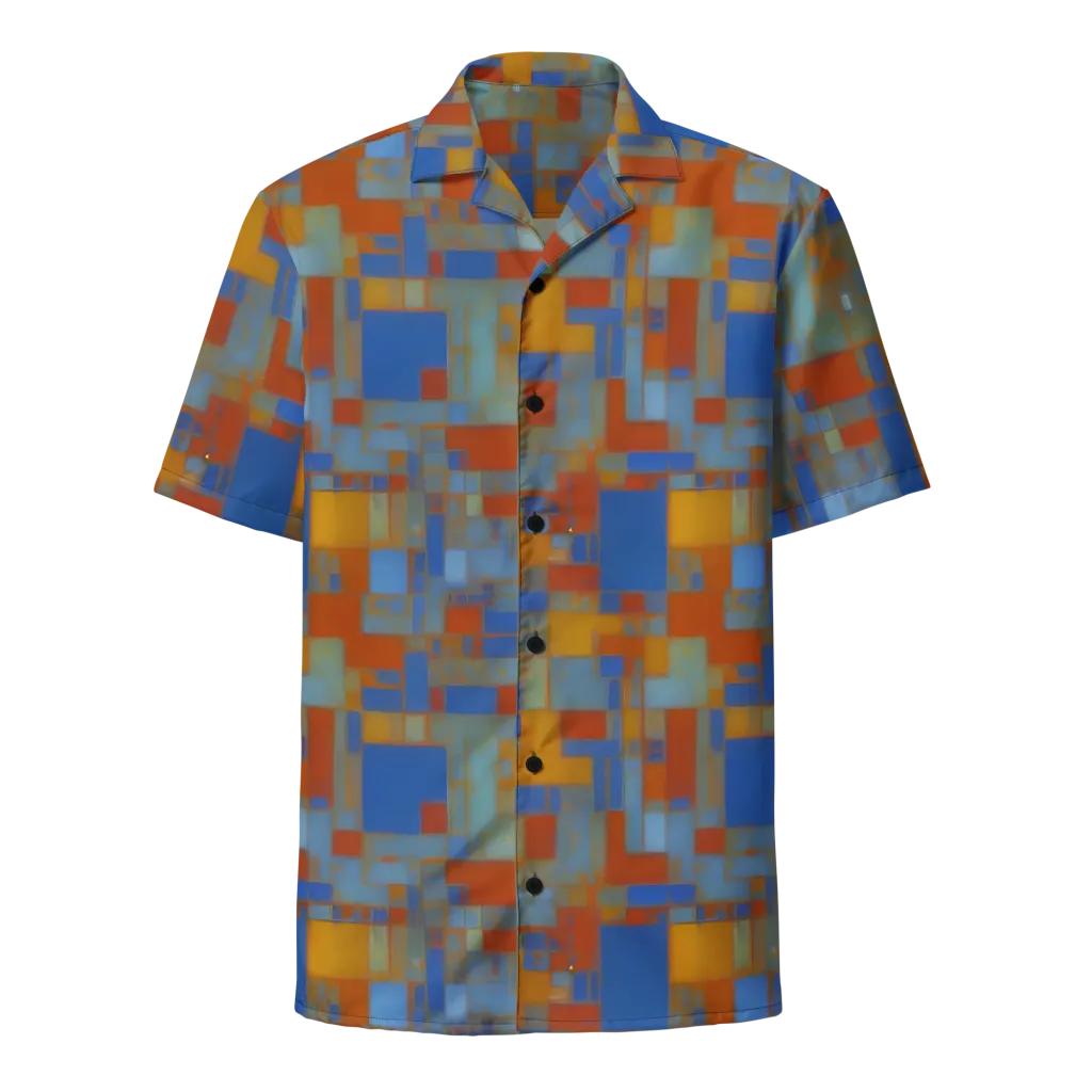 Modernist Current on Button Shirt — Front
