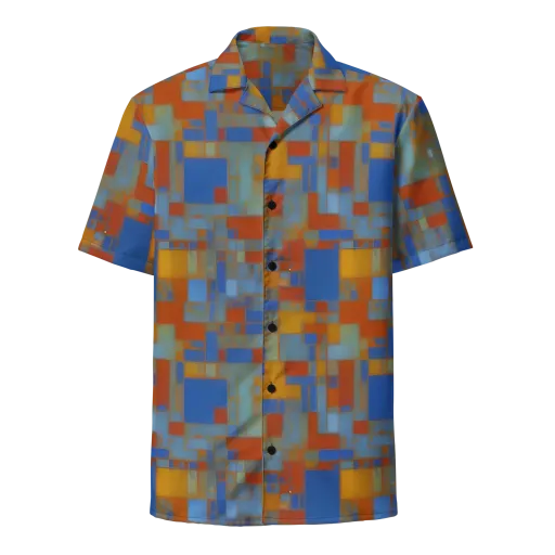 Modernist Current on a Button Shirt