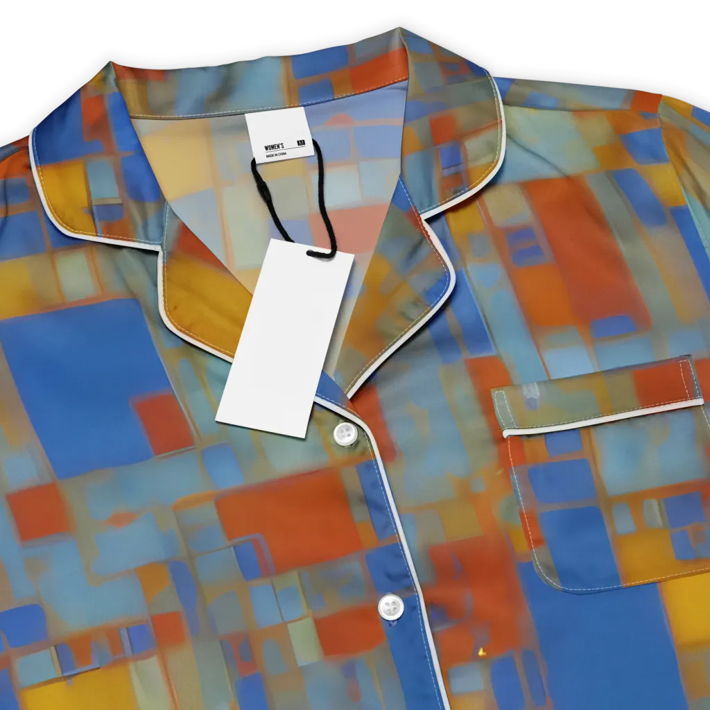 Modernist Current on Women's Short Sleeve Pajama Top — Product details