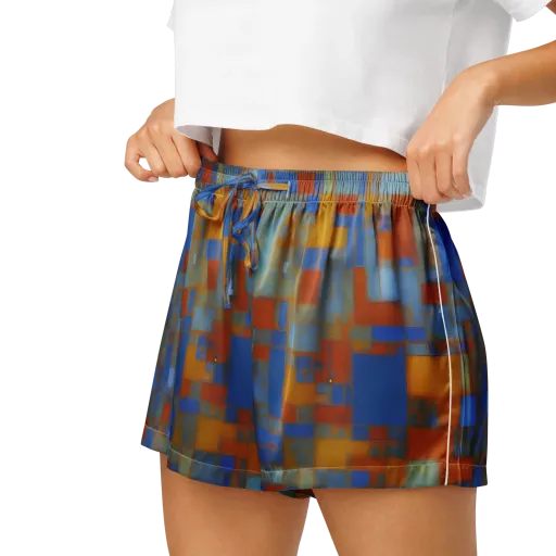 Modernist Current on a Women's Pajama Shorts