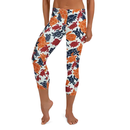 Carapace Parade on a Capri Leggings