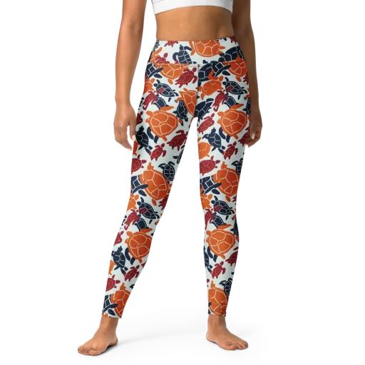 Carapace Parade on a Yoga Leggings