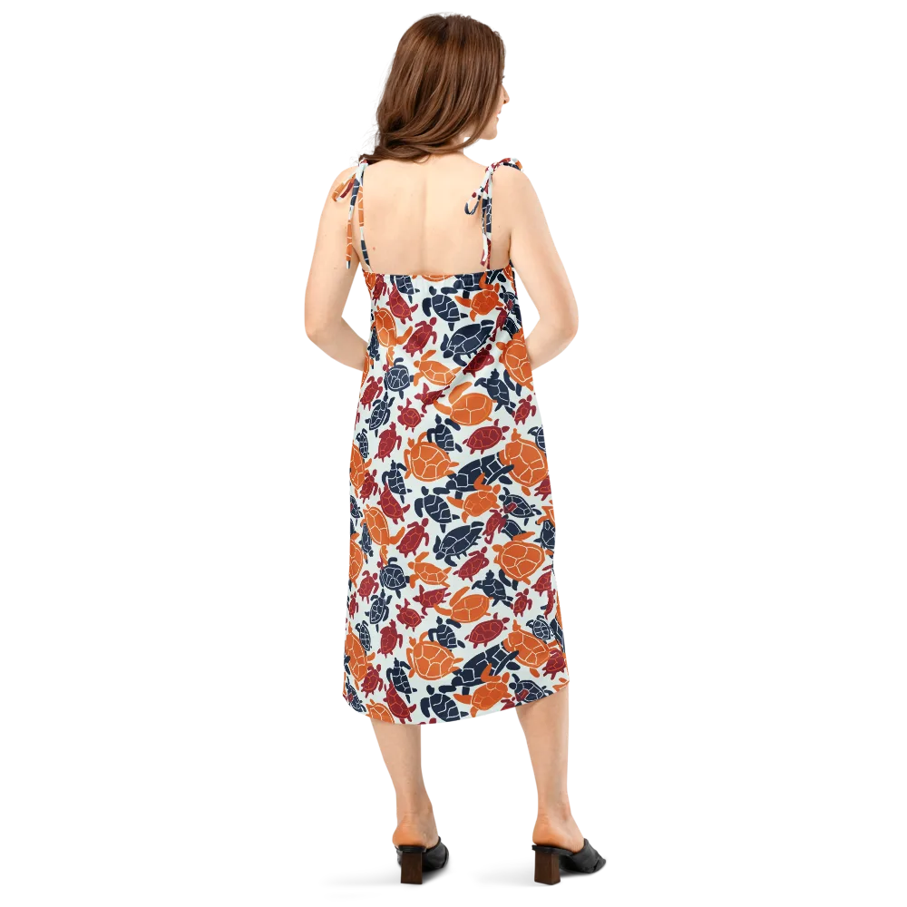Carapace Parade on Slip Dress — Back