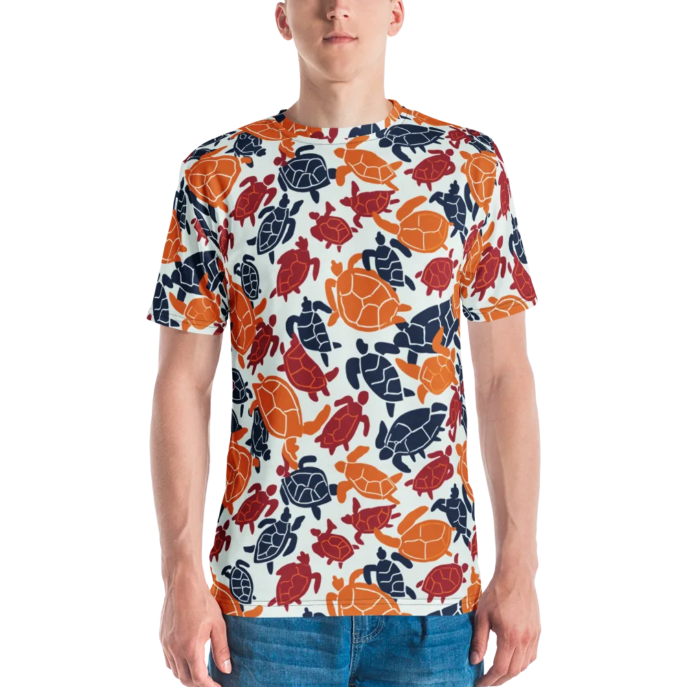 Carapace Parade on Men's Crew Neck T-Shirt — Front