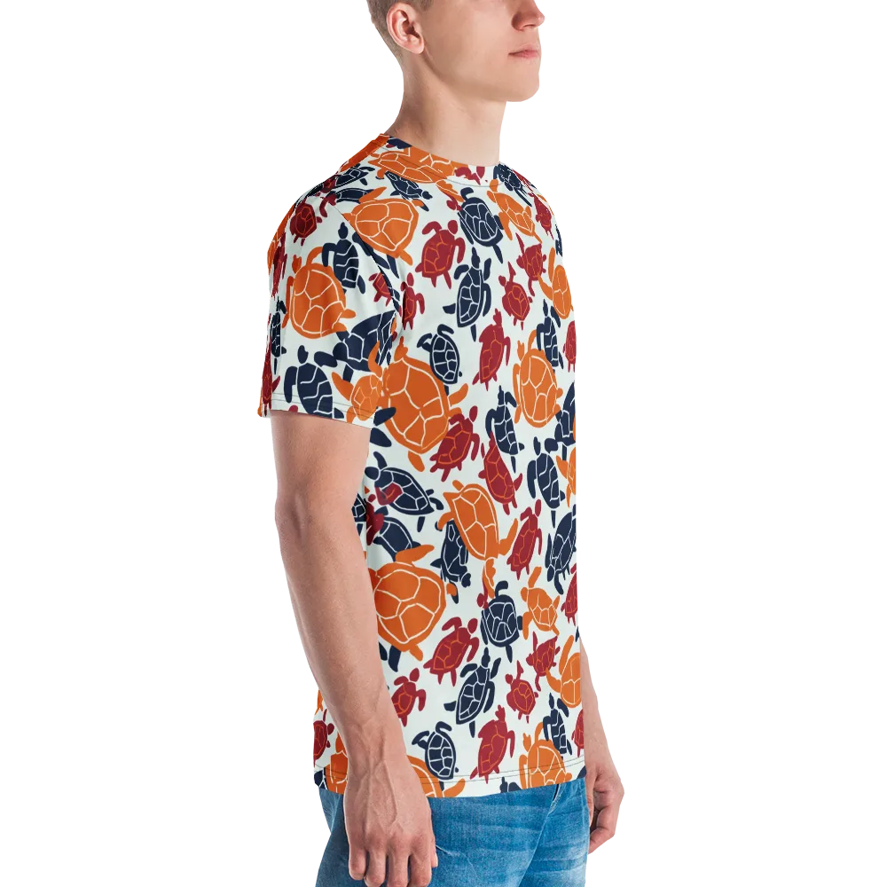 Carapace Parade on Men's Crew Neck T-Shirt — Right