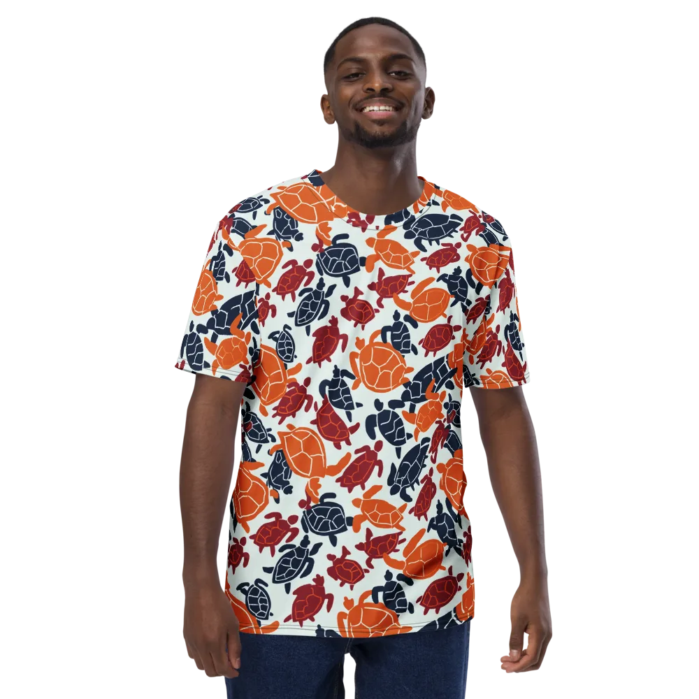 Carapace Parade on Men's Crew Neck T-Shirt — Front