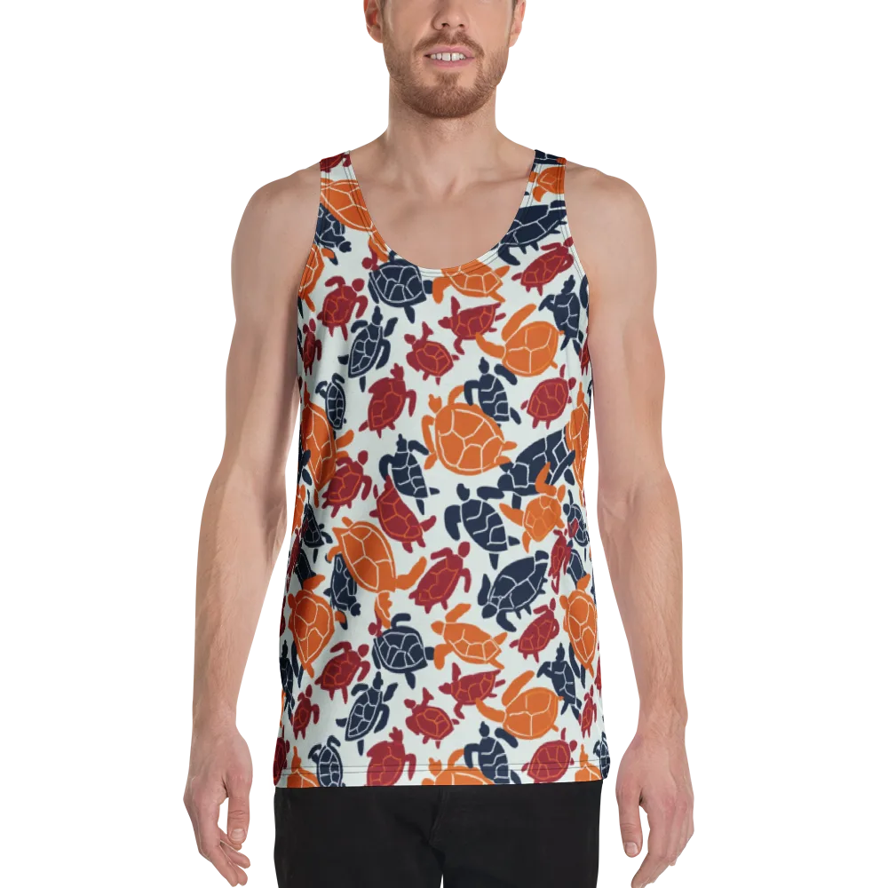 Carapace Parade on Men's Tank Top — Front