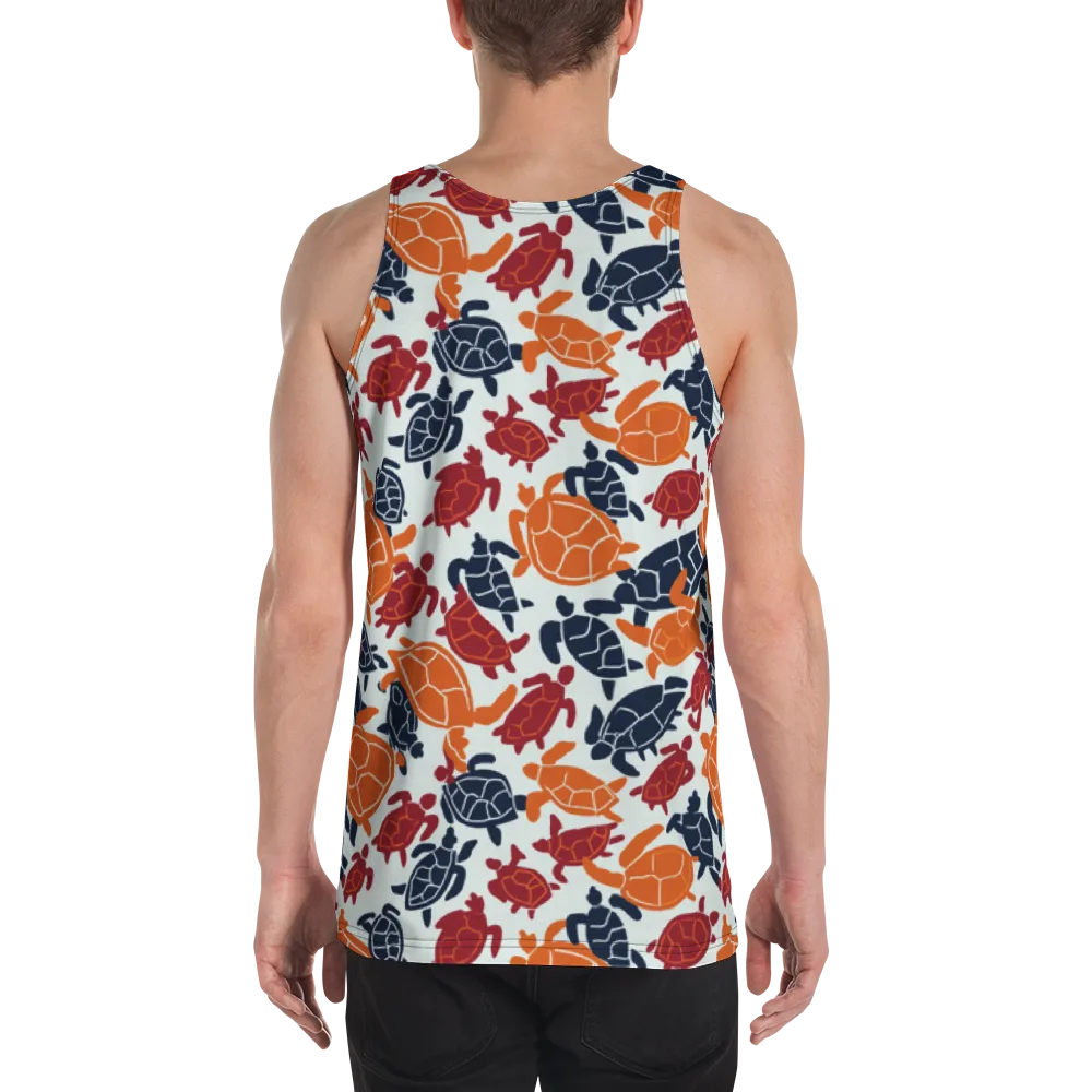 Carapace Parade on Men's Tank Top — Back