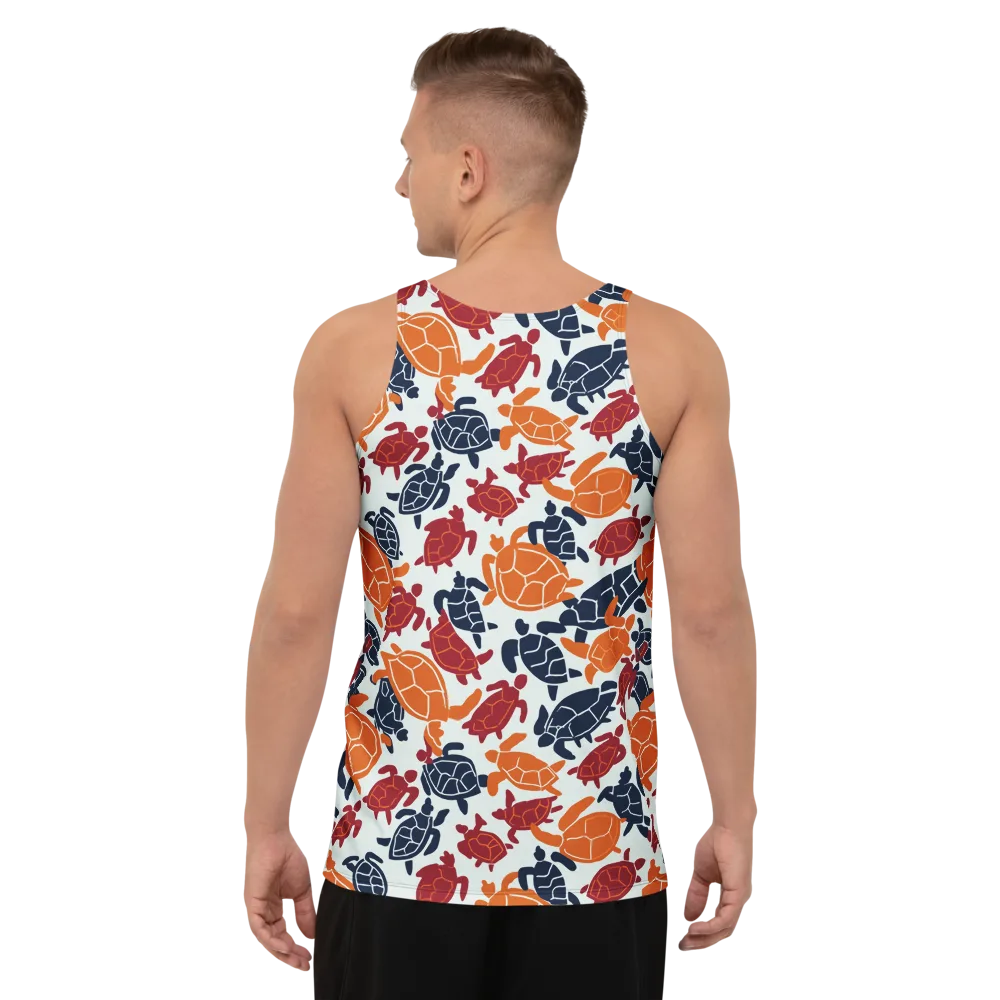 Carapace Parade on Men's Tank Top — Back