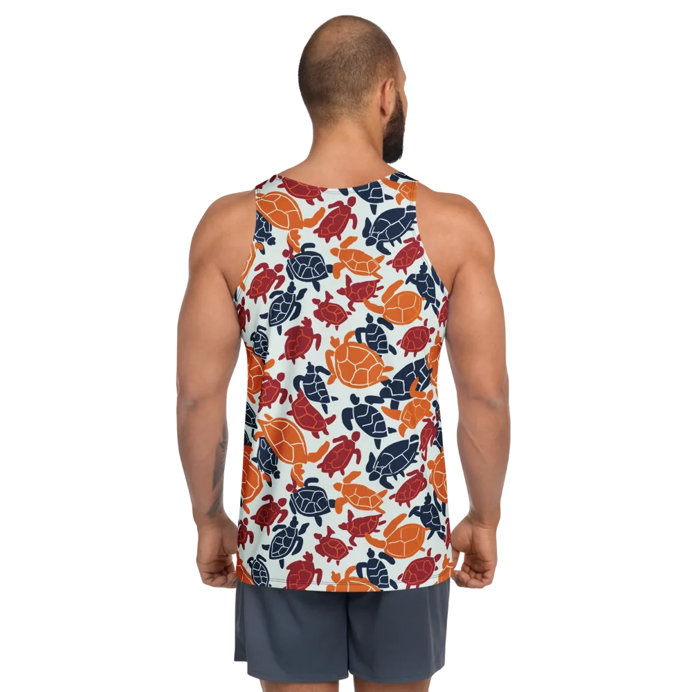 Carapace Parade on Men's Tank Top — Back
