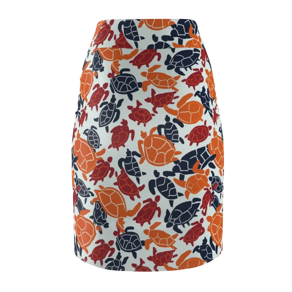 Carapace Parade on Pencil Skirt — Back