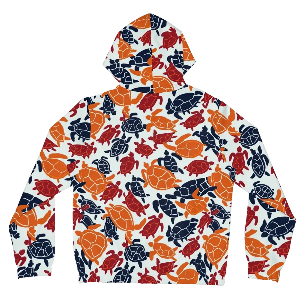 Carapace Parade on Women's Full-Zip Hoodie — Back