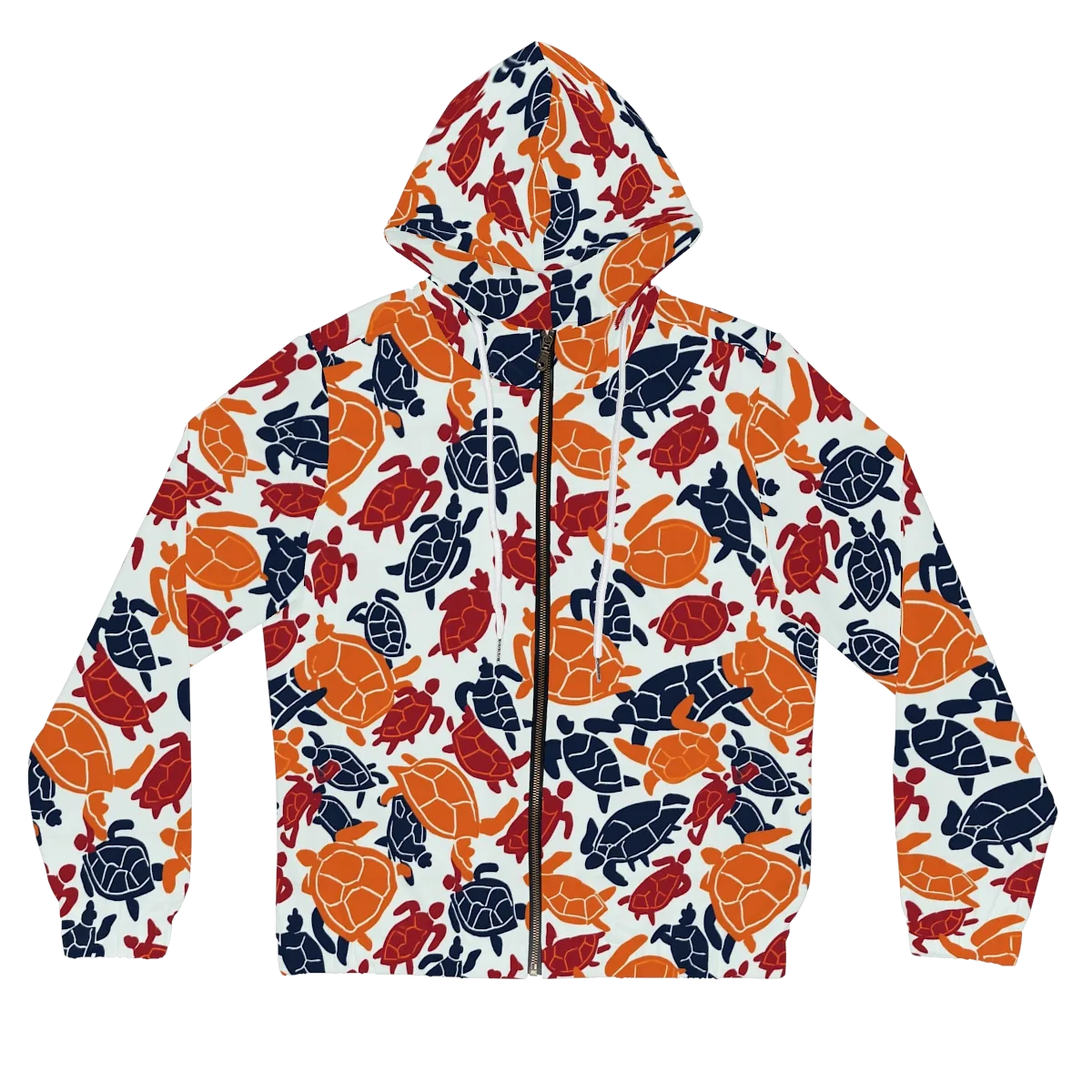 Carapace Parade on Women's Full-Zip Hoodie — Front