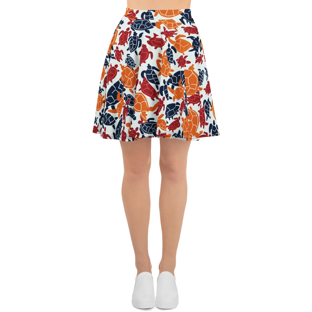 Carapace Parade on Skater Skirt — Front