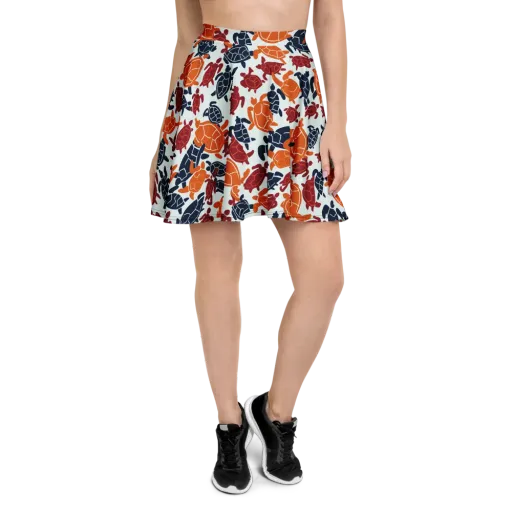 Carapace Parade on a Skater Skirt