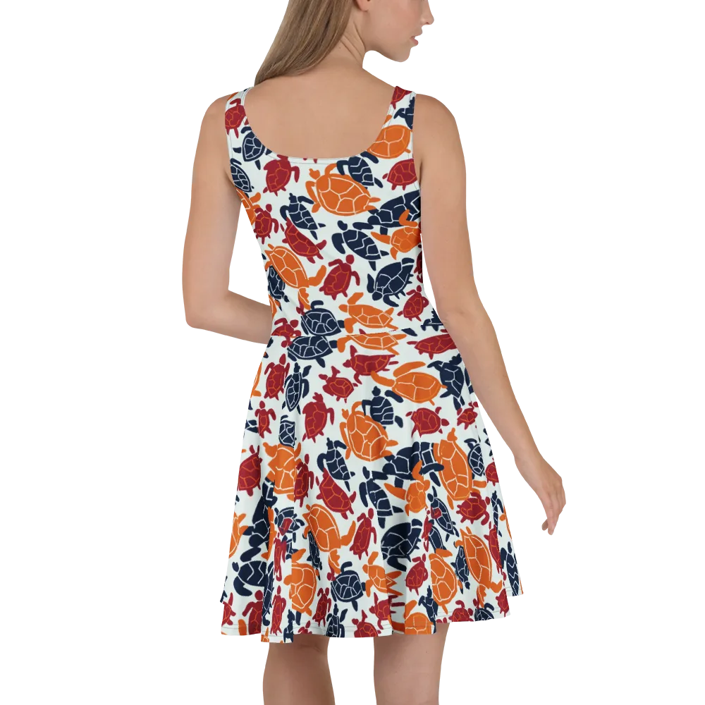 Carapace Parade on Skater Dress — Back